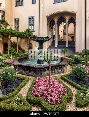 Château de Stolzenfels, Rhens, Allemagne Banque D'Images