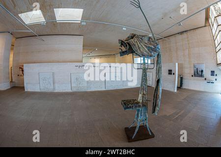 PALMA DE MAJORQUE, ESPAGNE - 22 SEPTEMBRE 2023 : intérieur du Fundacio Miro Mallorca (Fondation Miro Mallorca), un musée dédié au travail de la Banque D'Images