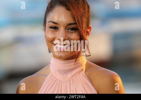 L'actrice Vanessa Hudgens pendant le Ischia Global Fest Banque D'Images