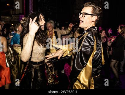 AMSTERDAM - Splinter Chabot lors du 72ème Bal du Livre au Stadsschouwburg. ANP EVA PLEVIER netherlands Out - belgique Out Credit : ANP/Alamy Live News Banque D'Images