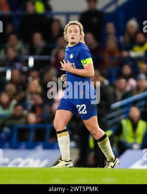 Londres, Royaume-Uni. 15 mars 2024. Erin Cuthbert de Chelsea en action contre le Chelsea FC Women vs Arsenal Women FC Women's Super League match à Stamford Bridge, Londres, Angleterre, Royaume-Uni le 15 mars 2024 Credit : Every second Media/Alamy Live News Banque D'Images