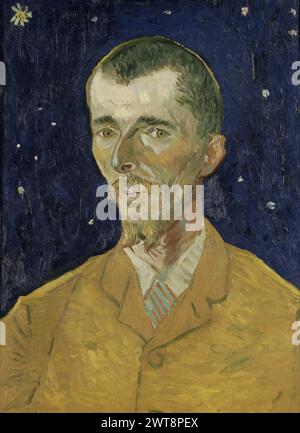 Portrait d'Eugene Boch Vincent van Gogh Banque D'Images