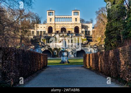 Palais de l'Orangerie, Potsdam, Brandebourg, Brandebourg, Allemagne Banque D'Images