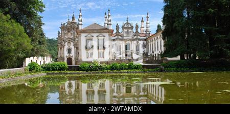 Palácio de Mateus, Portugal Banque D'Images