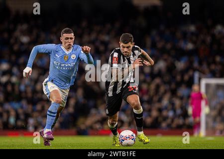 Manchester, Royaume-Uni. 17 mars 2024. xxxxxxxx lors du match de football de la FA Cup entre Manchester City et Newcastle United au stade Etihad de Manchester, en Angleterre. (Richard Callis/SPP) crédit : photo de presse sportive SPP. /Alamy Live News Banque D'Images