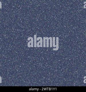 Design géométrique abstrait. Divers carrés de style en plusieurs couleurs. Bleu foncé, bleu clair, gris, gris foncé. Illustration vectorielle éblouissante. Illustration de Vecteur