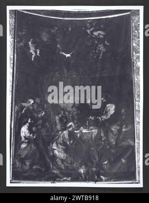 Lazio Roma Rome S. Maria della SCALA2. Hutzel, Max 1960-1990 Post-médiéval : architecture, sculpture architecturale, sculpture, peinture, arts décoratifs (meubles, objets d'art), manuscrits. La pharmacie d'art de la cure à base de plantes datant du 16ème siècle existe encore aujourd'hui ; de nombreuses publications avec des illustrations taillées sur bois sur les plantes curatives et autres artefacts. Photographe et érudit d'origine allemande Max Hutzel (1911-1988) photographié en Italie du début des années 1960 jusqu'à sa mort. Le résultat de ce projet, désigné par Hutzel comme Foto Arte Minore, est une documentation approfondie du développement historique de l'art. Banque D'Images