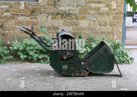 Dennis Z type, tondeuse à gazon Banque D'Images