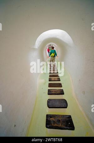 Museo Lagomar, Musée Lagomar, conçu par Cesar Manrique et Jesus Soto, Nazaret, Tahiche, Lanzarote, Îles Canaries, îles Canaries, Espagne Banque D'Images