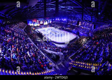 Rotterdam, pays-Bas. 17 mars 2024. ROTTERDAM, PAYS-BAS - 17 MARS : AHOY lors des Championnats du monde ISU sur courte piste 2024 à Ahoy le 17 mars 2024 à Rotterdam, pays-Bas. (Photo de Douwe Bijlsma/Orange Pictures) crédit : Orange pics BV/Alamy Live News Banque D'Images