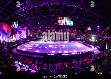 Rotterdam, pays-Bas. 17 mars 2024. ROTTERDAM, PAYS-BAS - 17 MARS : AHOY lors des Championnats du monde ISU sur courte piste 2024 à Ahoy le 17 mars 2024 à Rotterdam, pays-Bas. (Photo de Douwe Bijlsma/Orange Pictures) crédit : Orange pics BV/Alamy Live News Banque D'Images