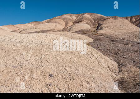 Death Valley Arroyo ou lit de rivière sec, États-Unis Banque D'Images