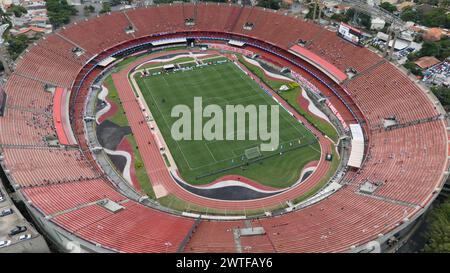 Sao Paulo, Sao Paulo, Brésil. 17 mars 2024. o Paulo (SP), 03/17/2024 - FOOTBALL/PAULISTAO/SAO PAULO Sao PAULO, au stade Morumbi ce dimanche 17 mars 2024. (Crédit image : © Leco Viana/TheNEWS2 via ZUMA Press Wire) USAGE ÉDITORIAL SEULEMENT! Non destiné à UN USAGE commercial ! Banque D'Images