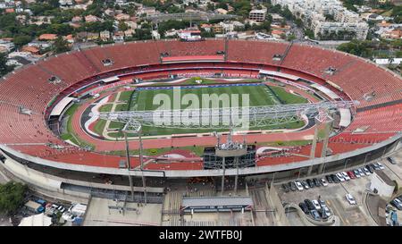 Sao Paulo, Sao Paulo, Brésil. 17 mars 2024. o Paulo (SP), 03/17/2024 - FOOTBALL/PAULISTAO/SAO PAULO Sao PAULO, au stade Morumbi ce dimanche 17 mars 2024. (Crédit image : © Leco Viana/TheNEWS2 via ZUMA Press Wire) USAGE ÉDITORIAL SEULEMENT! Non destiné à UN USAGE commercial ! Banque D'Images