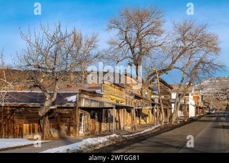 VIRGINIA CITY (1863) MONTANA USA Banque D'Images