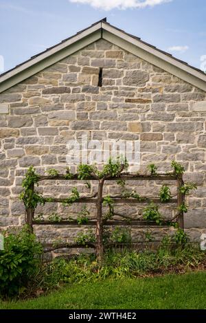 Parc historique national de Cedar Creek et Belle Grove en Virginie Banque D'Images