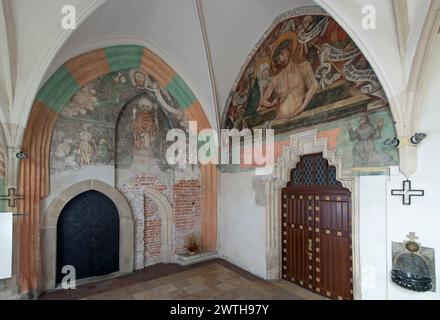 Église Sainte Catherine d'Alexandrie et Sainte Malgorzata, Cracovie, Pologne Banque D'Images