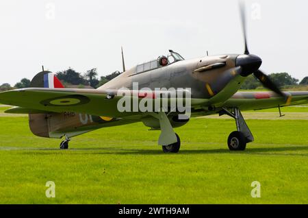 Hawker Hurricane Mk 1, R4118, G-HUPW, Shoreham Air Show. Banque D'Images