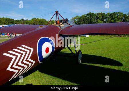 Bristol, M1, Bullet, G-BWJM, Shuttleworth Collection, Biggleswade, Bedford, Angleterre, Royaume-Uni. Banque D'Images