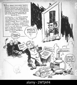 Dessin animé - quelque chose de nouveau a été ajouté. John Collins (1917-2007) Banque D'Images