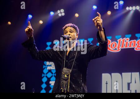 Austin, États-Unis . 14 mars 2024. Preacher se produit au show future of Music de Rolling Stone lors de SXSW à Austin, Texas, le 14 mars 2024. (Photo de Stephanie Tacy/Sipa USA) crédit : Sipa USA/Alamy Live News Banque D'Images