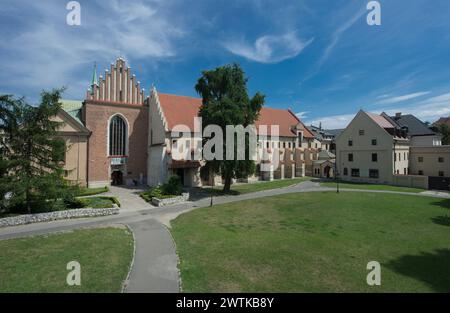 Église de. François d'assise, Franciscains, Cracovie, Pologne, Cracovie, Pologne Banque D'Images