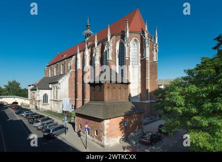 Église Sainte Catherine d'Alexandrie et Sainte Malgorzata, Cracovie, Pologne Banque D'Images