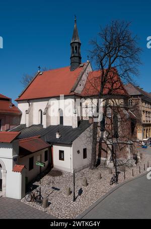 Église de. Giles, Cracovie, Pologne Banque D'Images