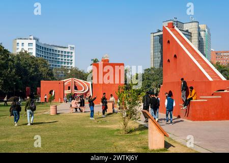 Inde, New Delhi, Connaught place Banque D'Images