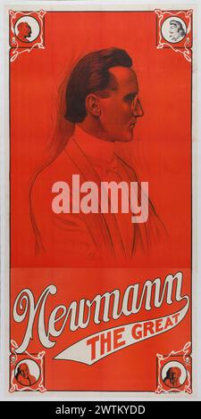 Affiche magique - Newmann le Grand Banque D'Images