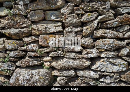 Gros plan et surface du mur et du carrelage en pierre de granit Banque D'Images