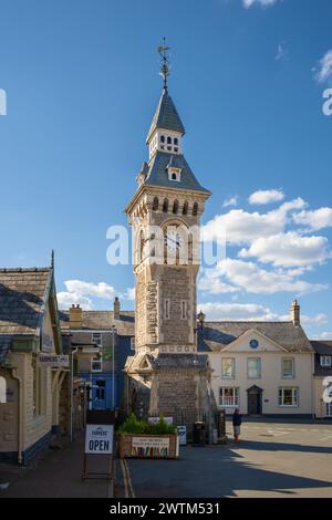 Clocktower, Hay on Wye, pays de Galles, Royaume-Uni Banque D'Images