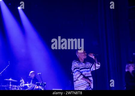 Danemark. 18 mars 2024. Le rappeur, chanteur et producteur britannique Tricky sur scène à Vega à Copenhague lundi 18 mars 2024. (Photo : Torben Christensen/Ritzau Scanpix) crédit : Ritzau/Alamy Live News Banque D'Images