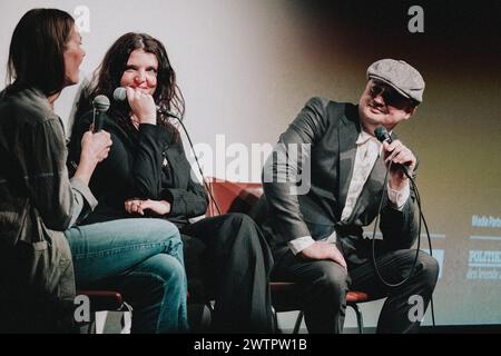 Copenhague, Danemark. 18 mars 2024. Le chanteur et compositeur anglais Pete Doherty a vu avec la réalisatrice Katia de Vidass lors d'un Q&A au festival du film documentaire CPH DOX à Brême à Copenhague. (Crédit photo : Gonzales photo/Alamy Live News Banque D'Images