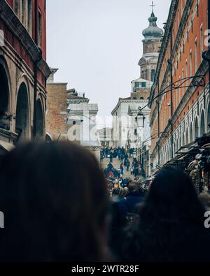 Ville de Venise pendant la semaine du Carnaval février 2023 Banque D'Images