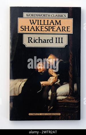 Wordsworth Classics William Shakespeare Richard III Banque D'Images