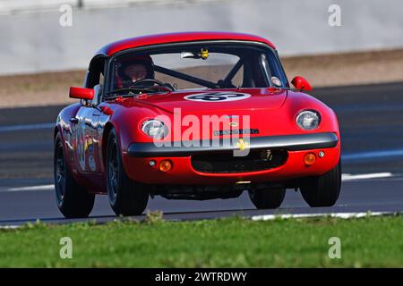 Stephen Bond, Cliff Gray, Lotus Elan 26R, RAC Pall Mall Cup pour pré '66 GT et Touring Cars pré'63 GTS et pré'60 Sports Cars, trois heures de course Banque D'Images