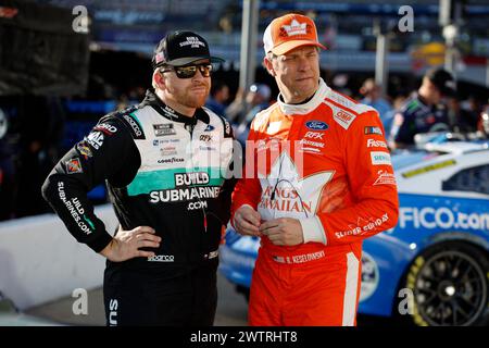 16 mars 2024, Bristol, TN, USA : Chris Buescher se prépare à s'entraîner pour la Food City 500 à Bristol, TN, USA. (Crédit image : © Stephen A Arce action Sports Pho/ASP) USAGE ÉDITORIAL SEULEMENT! Non destiné à UN USAGE commercial ! Banque D'Images