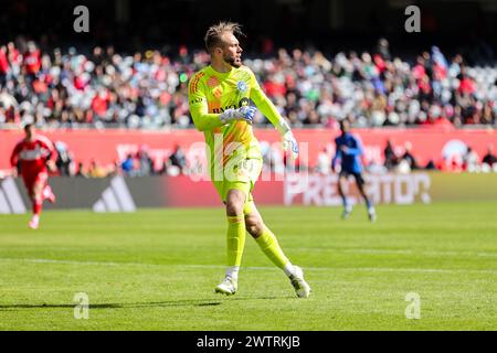 Jonathan Sirois du CF Montréal jouera à Chicago, il au Solider Field contre le Chicago Fire FC le 16 mars 2024. Banque D'Images