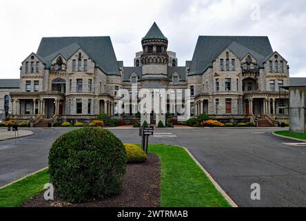 L'ancienne prison de l'État de l'Ohio à Mansfield est maintenant une attraction touristique populaire et un lieu de tournage pour des films comme le Shawshank Redemption. Banque D'Images