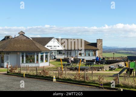 Centre d'accueil du parc national Beecraigs Banque D'Images