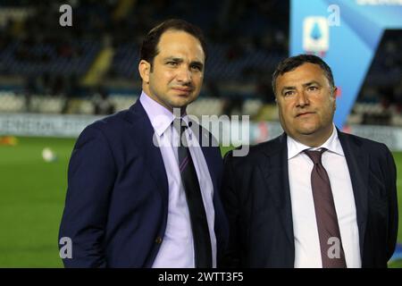 Répertoire de photos, Italie. 20 mars 2024. RÉPERTOIRE DE PHOTOS - Brescia - Sport Brescia, Serie A, Brescia vs Fiorentina, Joseph Commisso, gauche, et Joe Barone, 21 octobre 2019. PH Felice Calabro' (Brescia - 2019-10-21, Felice Calabro') ps la photo et ' utilisable dans le respect du contexte dans lequel il a été pris, et sans intention diffamatoire du décorum des personnes représentées usage éditorial seulement crédit : Agence photo indépendante / Alamy Live News Banque D'Images