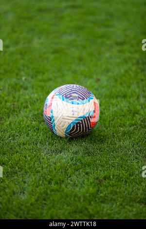 Londres, Royaume-Uni. 17 mars 2024. Leyton Orient, Londres, Angleterre, 17 mars 2024 : match de Super League féminine entre Tottenham Hotspur et Leicester City au Brisbane Road Stadium à Londres, Angleterre (Will Hope/SPP) crédit : SPP Sport Press photo. /Alamy Live News Banque D'Images