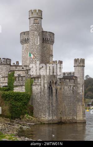 17 mars 24 Observatoire élisabéthain du château Blackrock situé à l'entrée du port de Cork sur la rivière Lee dans le comté de Cork Irlande. Banque D'Images