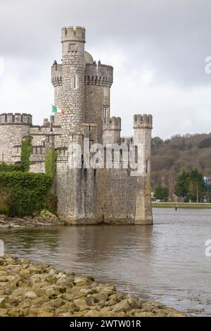 17 mars 24 Observatoire élisabéthain du château Blackrock situé à l'entrée du port de Cork sur la rivière Lee dans le comté de Cork Irlande. Banque D'Images