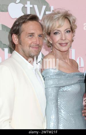 LOS ANGELES - 14 mars : Josh Lucas, Allison Janney à la première mondiale de Palm Royale au Samuel Goldwyn Theater le 14 mars 2024 à Beverly Hills, CA (photo de Katrina Jordan/Sipa USA) Banque D'Images