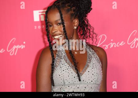 Amanda Gorman assiste au gala pour célébrer le dévoilement du calendrier Pirelli 2024 par le prince Gyasi Banque D'Images