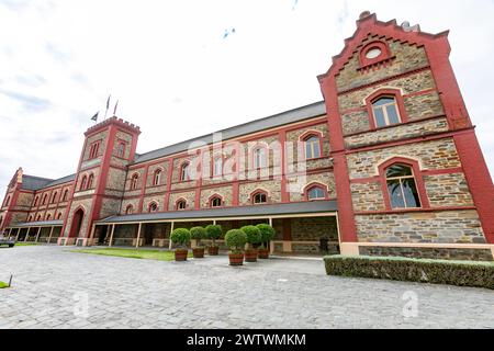 Domaine viticole Chateau Tanunda dans la Barossa Valley, grand bâtiment sur le domaine, Australie du Sud,2024 Banque D'Images