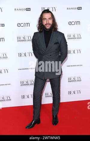 Pete Wicks assiste aux Beauty Awards au Honourable Artillery Club de Londres. Banque D'Images