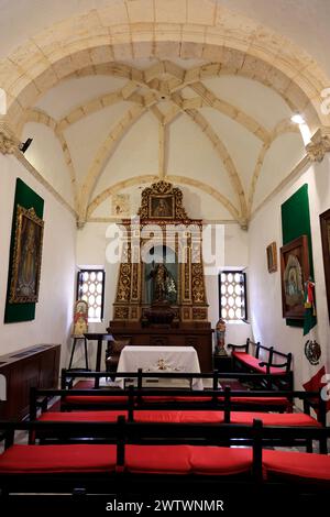 Chapelle de San Francisco de Palula à l'intérieur de Banque D'Images